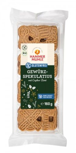 Hammermühle Bio, gluténmentes spekulatius keksz ceyloni fahéjjal 130 g