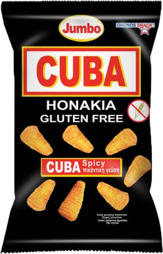 Jumbo gluténmentes kukorica snack cuba fűszeres kúpok 100 g