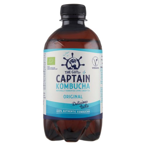 The Gutsy Captain Kombucha Élőflórás ital original 400 ml