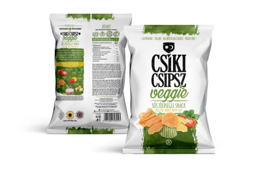 Csiki Cipsz gluténmentes sós ízesítésű növényi snack 40 g