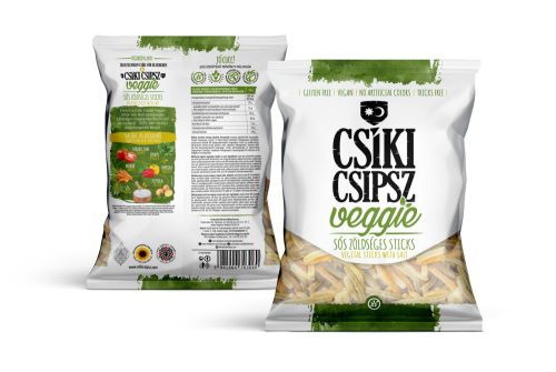 Csiki Cipsz gluténmentes sós ízesítésű növényi pálcikák 60 g