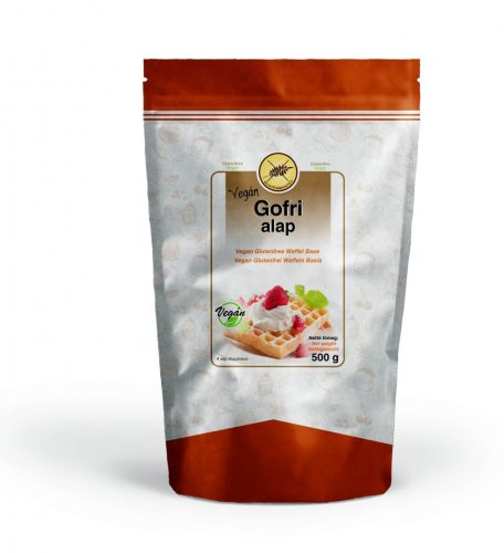 Dia-Wellness vegán, gluténmentes gofripor 500 g