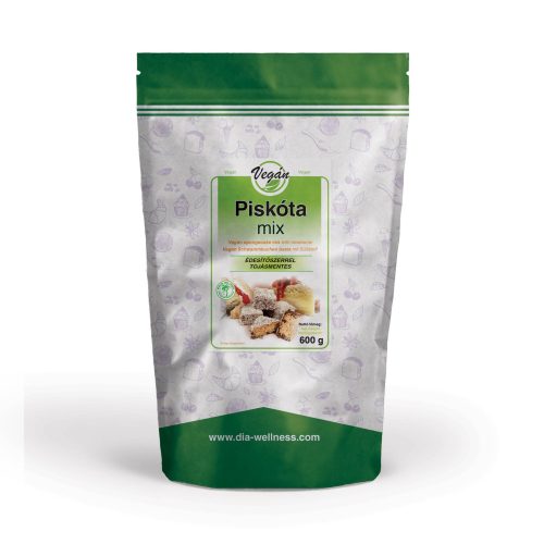 Dia-Wellness vegán, gluténmentes piskóta mix 600 g