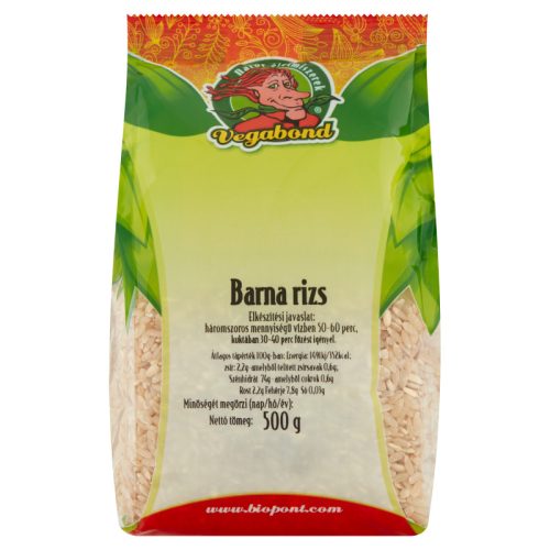 Vegabond barna rizs 500 g