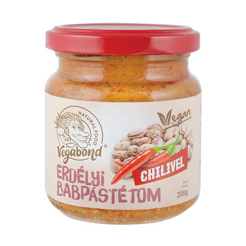 Vegabond "Erdélyi" babpástétom chilivel 200 g  