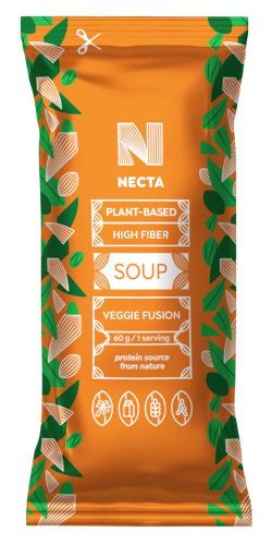 Necta gluténmentes, vegán instant zöldségleves vitaminokkal 60 g