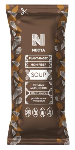 Necta gluténmentes, vegán instant gombakrémleves vitaminokkal 60 g