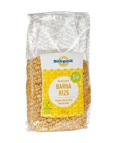 BiOrganik BIO barna rizs kerekszemű 500 g