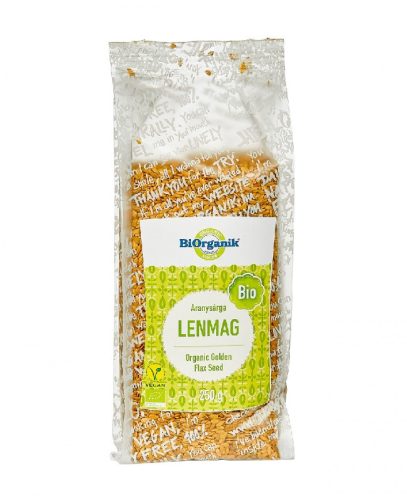 BiOrganik BIO aranysárga lenmag 250 g