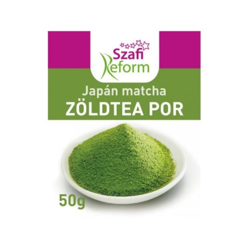 Szafi Reform Japán zöldtea matchapor 50 g