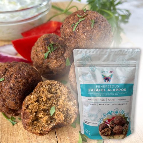 Szafi Life fehérjedús falafel alappor 250 g