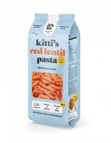 It's Us Kitti's gluténmentes vöröslencse penne 200 g