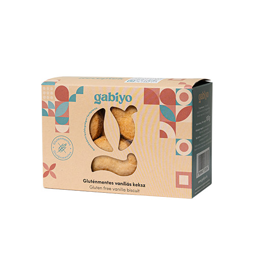 Gabiyo gluténmentes vaníliás keksz 100 g
