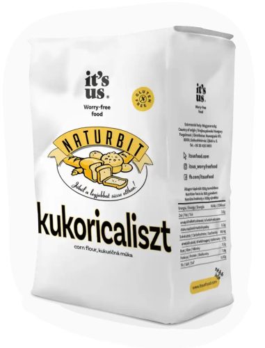 Naturbit gluténmentes kukoricaliszt 1 kg