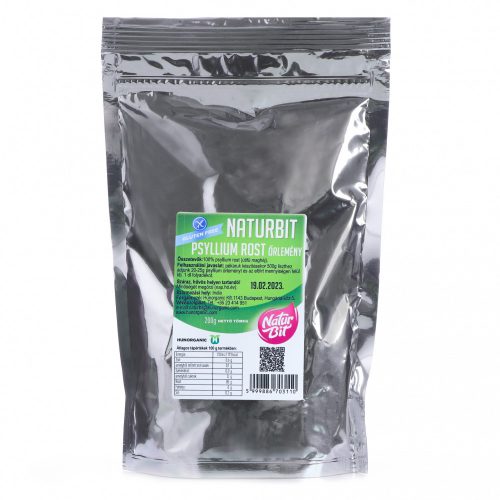 Naturbit gluténmentes psyllium (útifű maghéj) rost 200 g