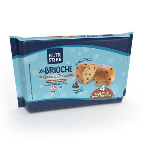 Nutri Free Le Brioche con Gocce di Cioccolato - Édeskiflik csoki cseppel 200 g