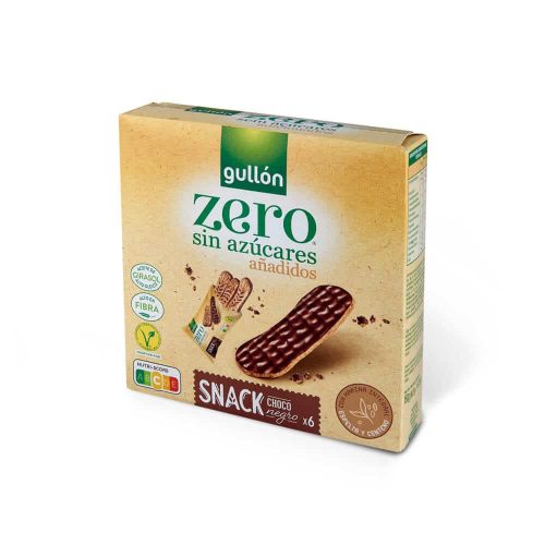 Gullón Snack zero étcsokoládés szelet ( 6x25g )