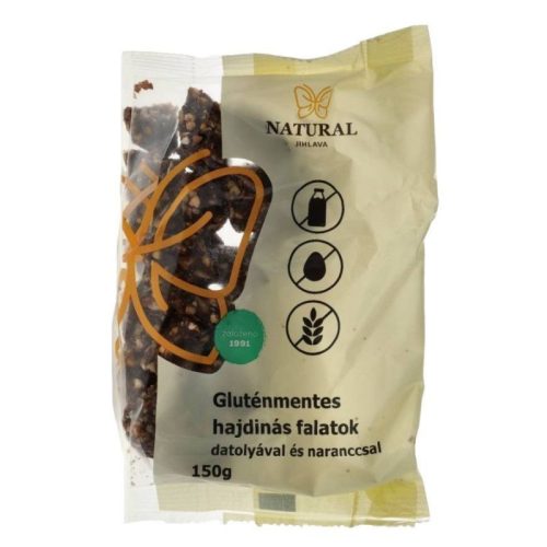 Natural gluténmentes datolyás narancsos hajdinás falatok 150 g